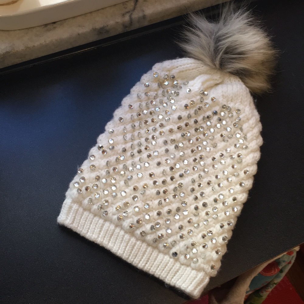 Rhinestone Beanie
